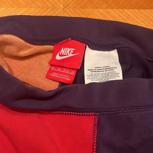 COPY - Nike Ombré Track and Field Neon Retro Leggings XS - Picture 4 of 5